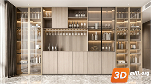 Wine cabinet Skp Files